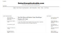 Desktop Screenshot of getactiveopticalcable.com