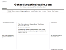 Tablet Screenshot of getactiveopticalcable.com